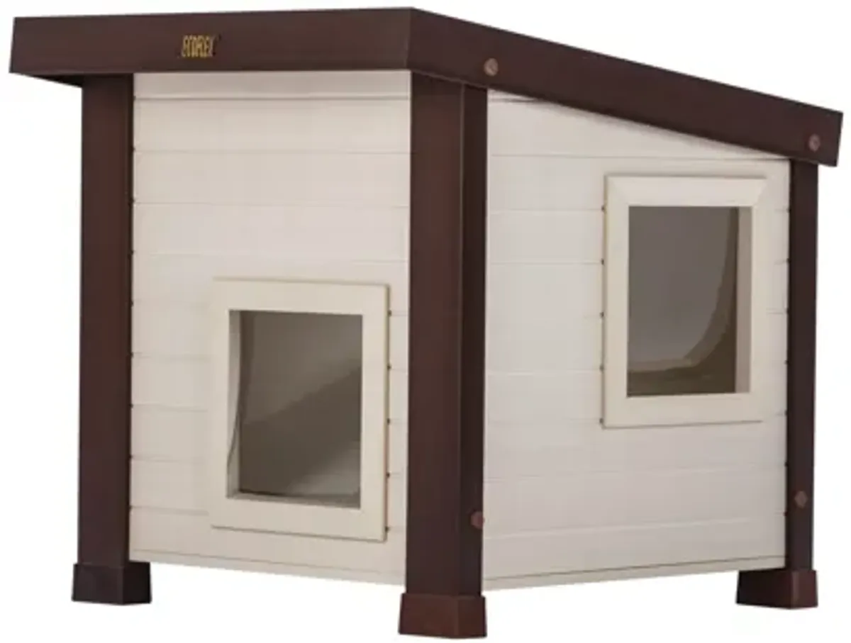 New Age Pet ECOFLEX Cat Shelter - Maple