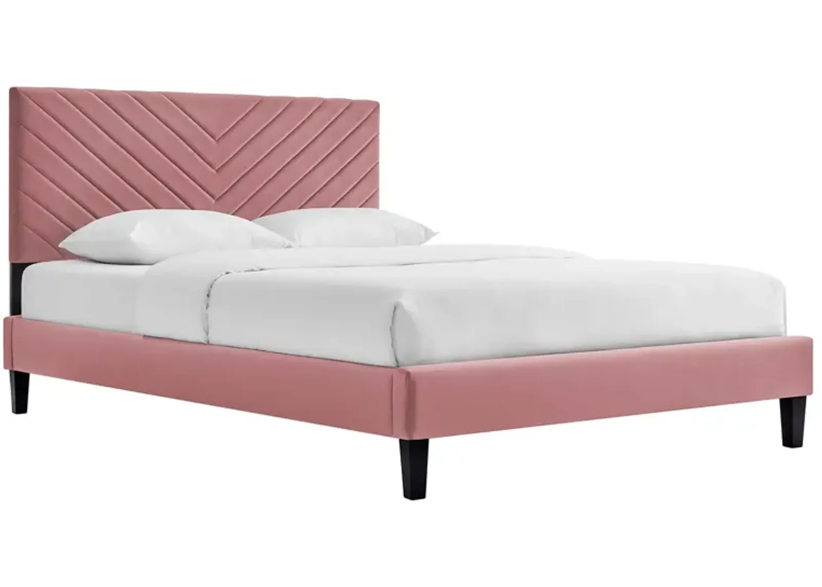 Modway - Roxanne Performance Velvet Twin Platform Bed