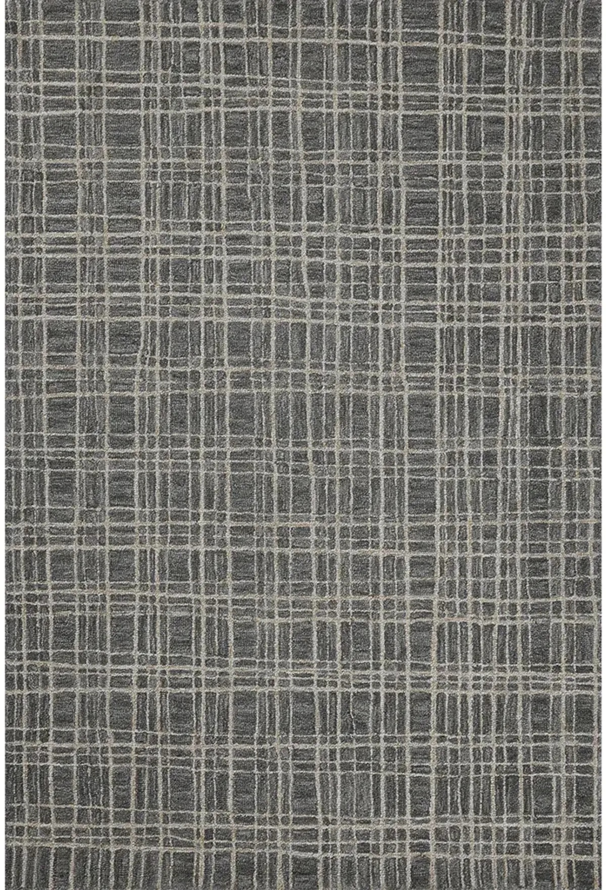 Polly POL-11 Graphite / Pebble 2''6" x 9''9" Rug by Chris Loves Julia