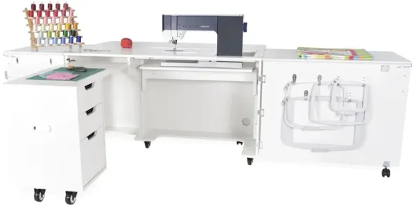 Outback XL Sewing Cabinet Ash White