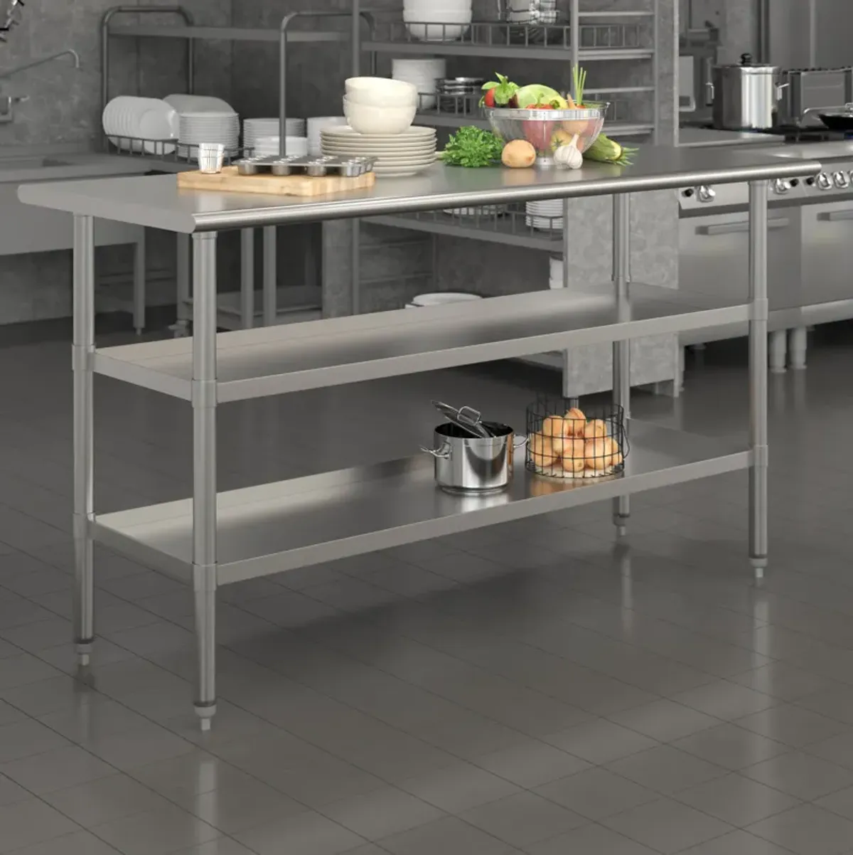 Stainless Steel Worktables
