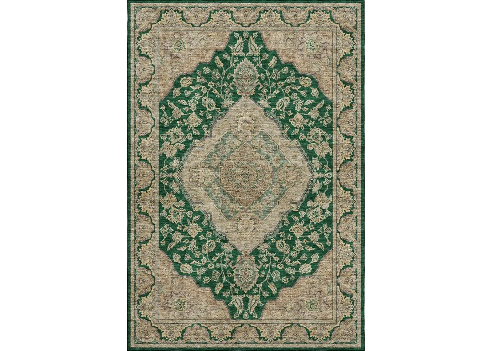 Hatay HY3 Emerald 5' x 7'6" Rug