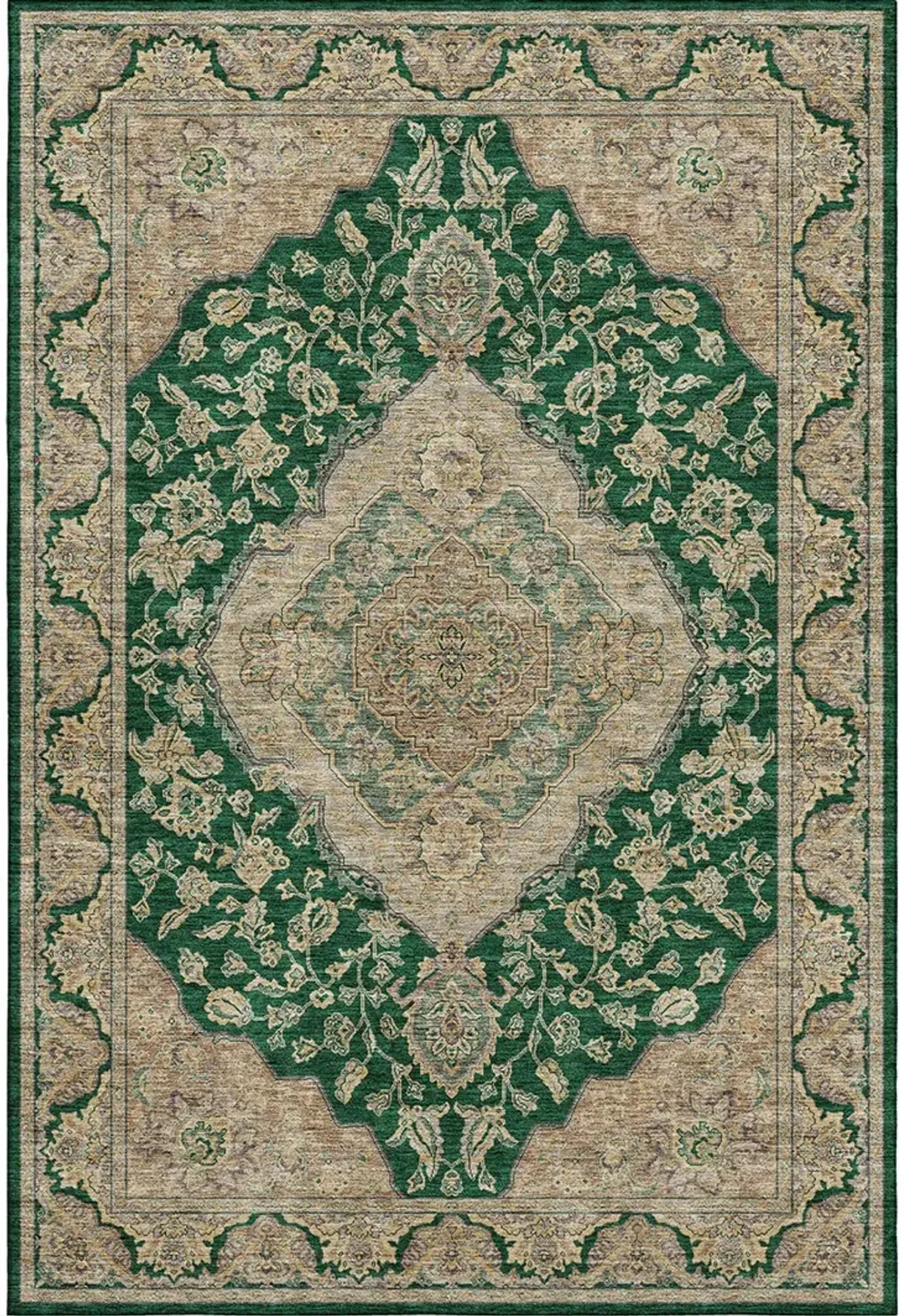 Hatay HY3 Emerald 5' x 7'6" Rug