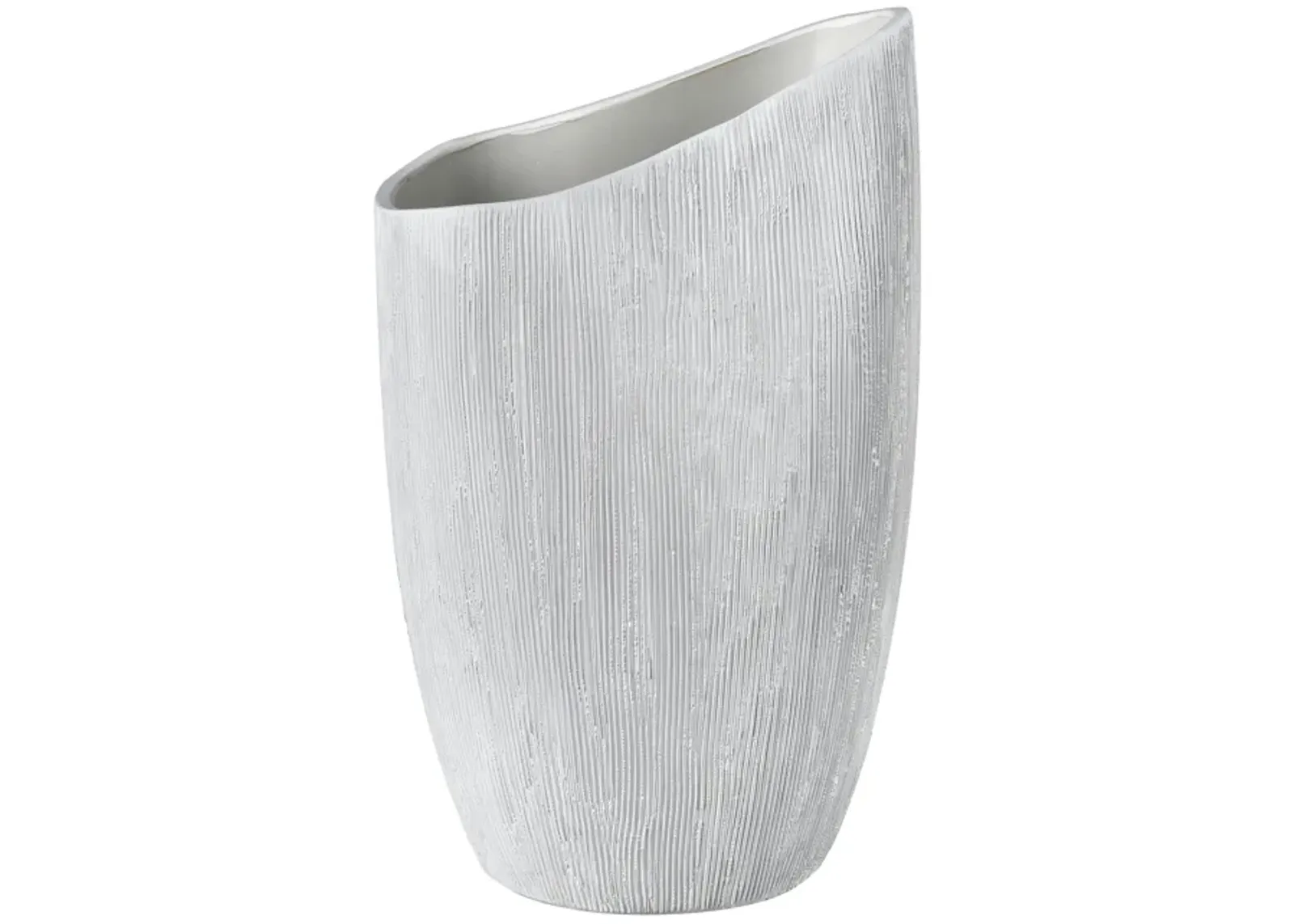 Scribing White Vase