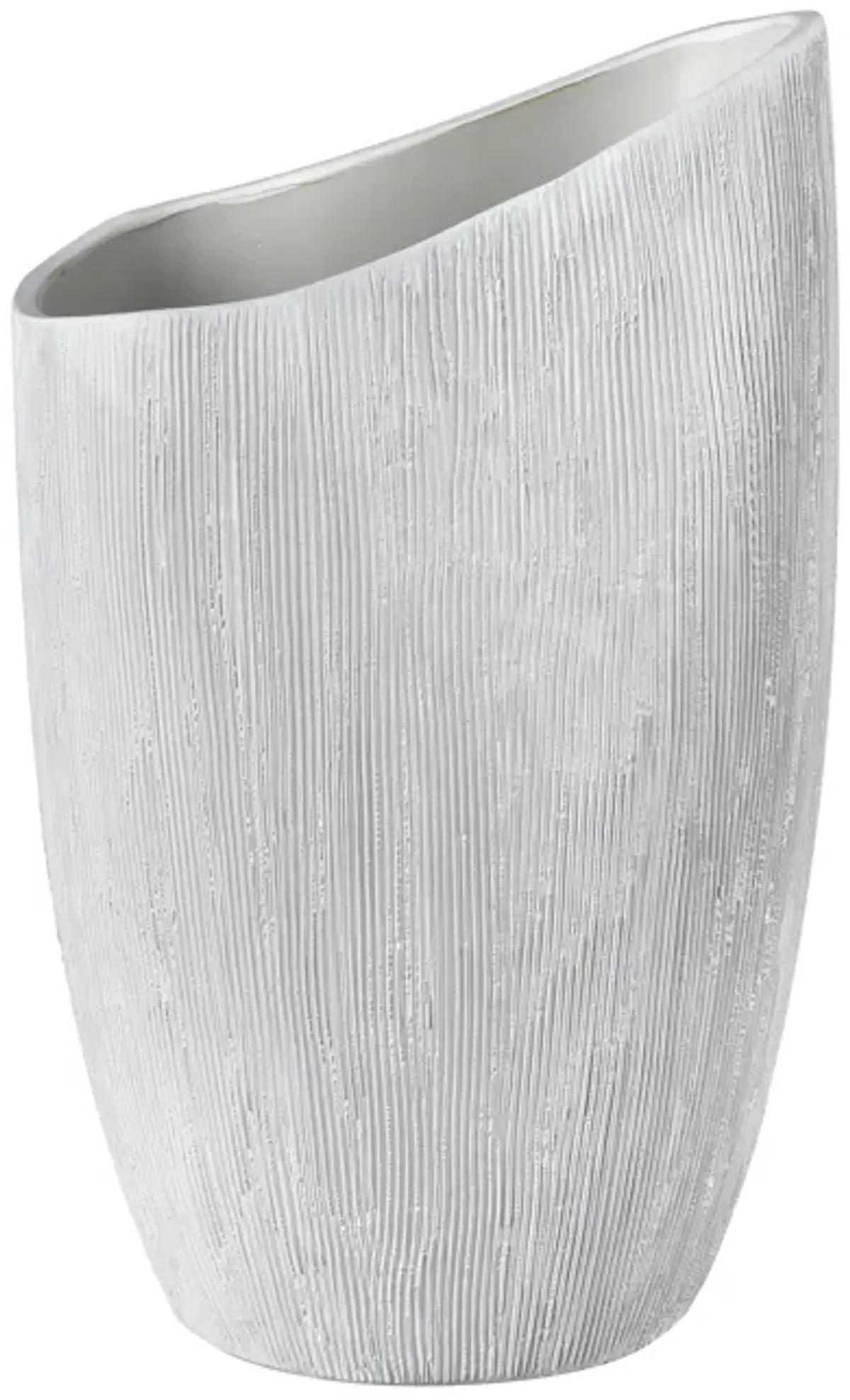 Scribing White Vase