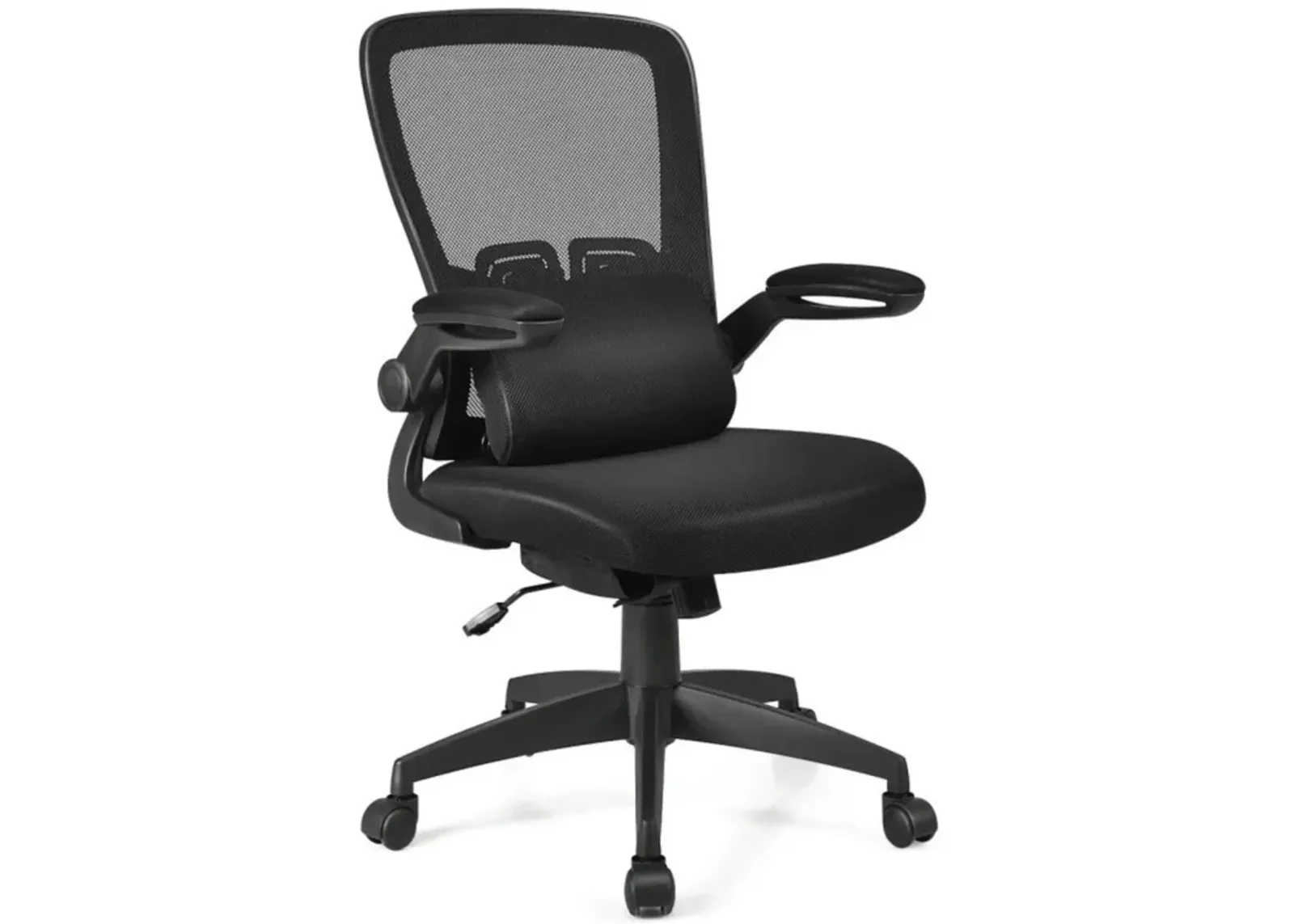 Hivvago Ergonomic Desk Chair with Lumbar Support and Flip up Armrest