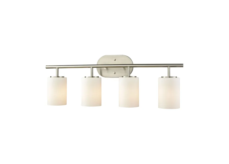 Pemlico 28'' Wide 4-Light Grey Vanity Light