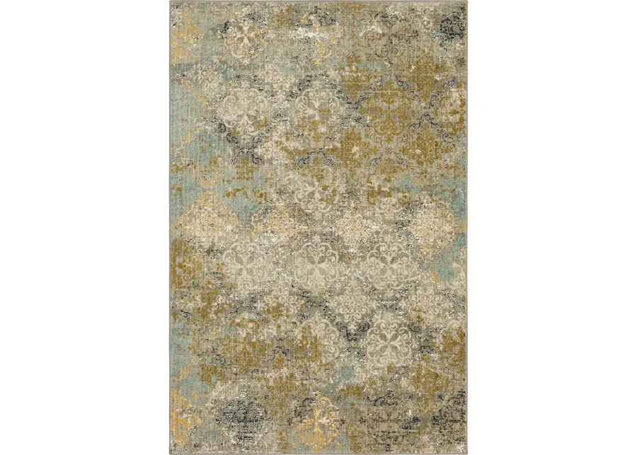 Touchstone Moy Willow gray 2' X 3' Rug