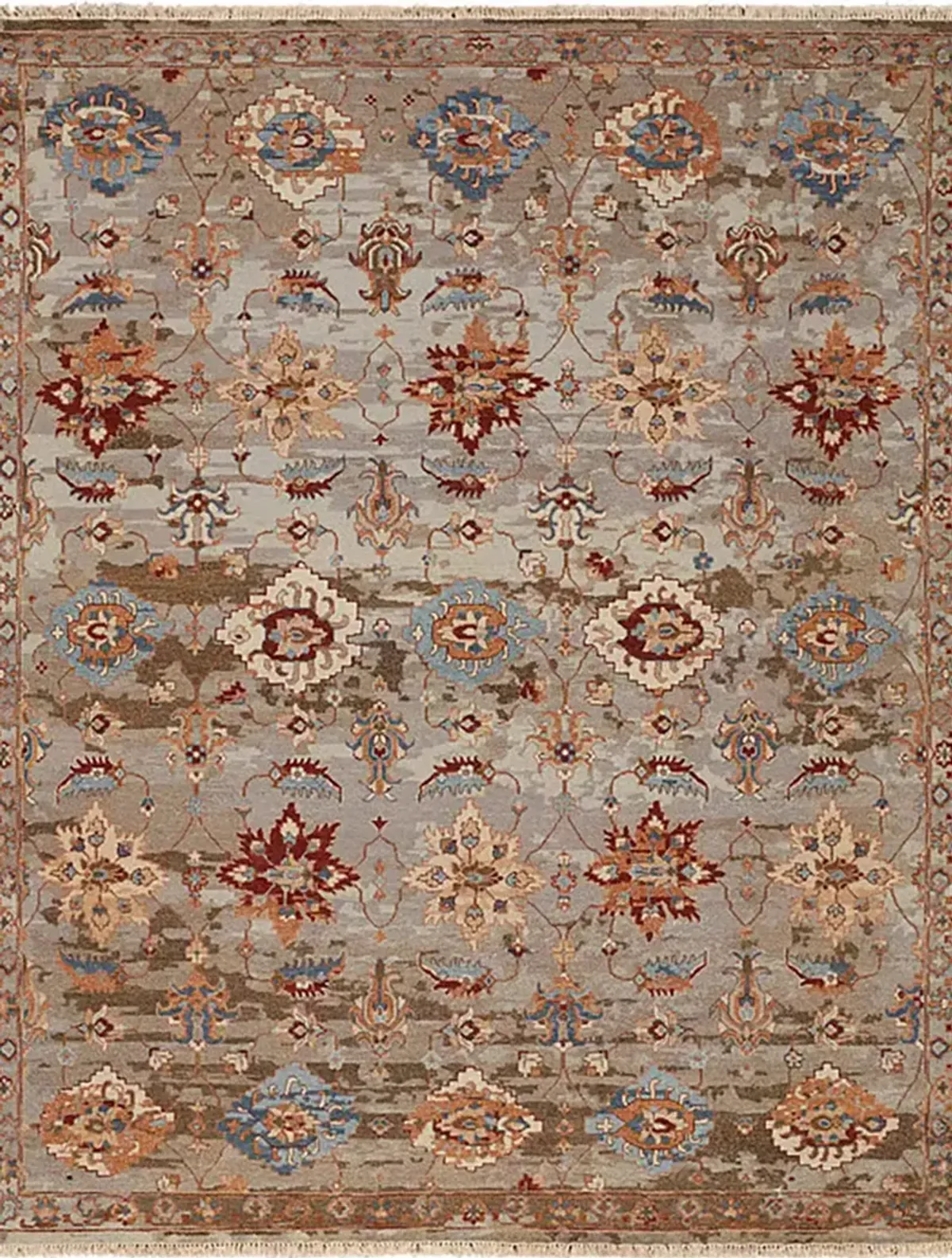 Leylan 0583F 2' x 3' Brown/Tan/Gray Rug