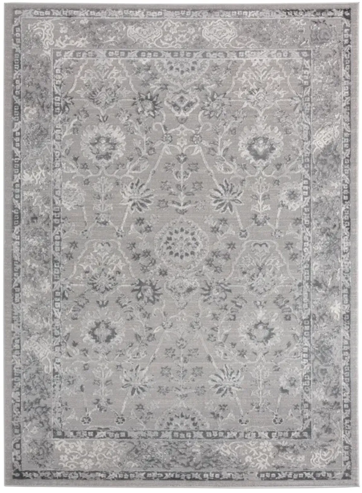 United Weavers Cascades Shasta Grey Area Rug 5'3 x 7'2