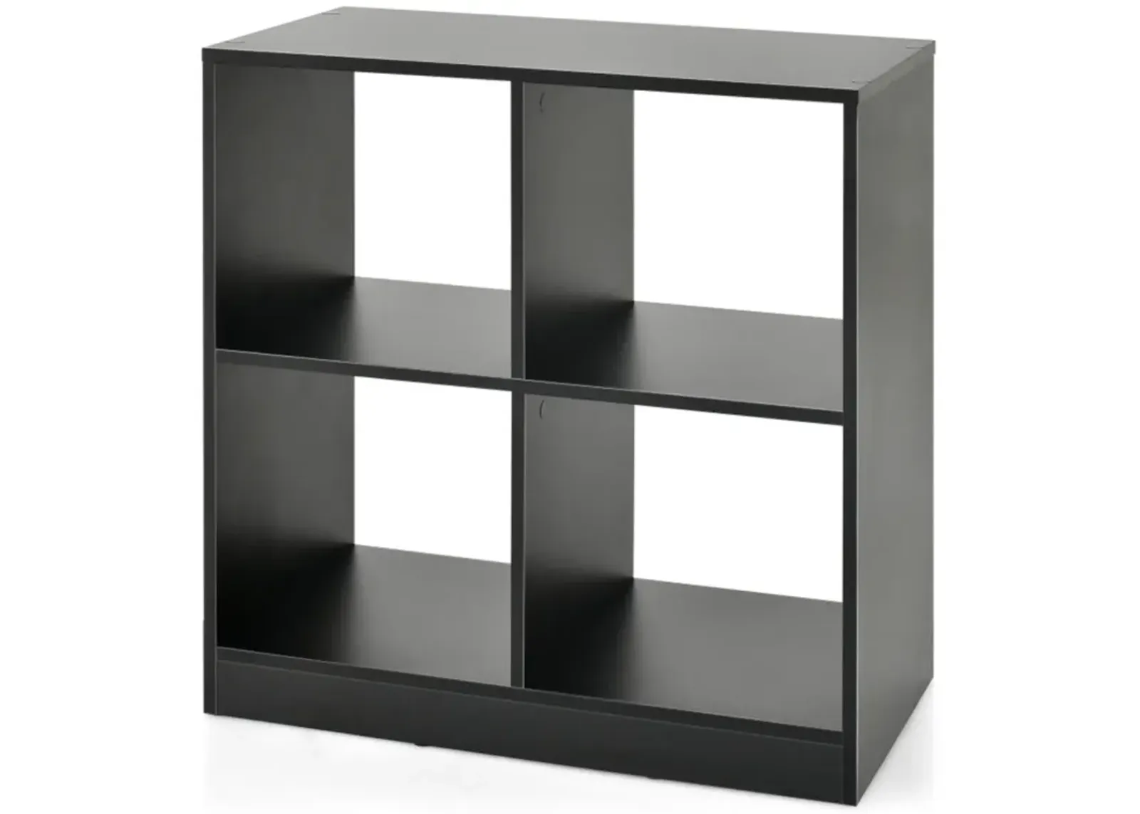 Hivvago 4-Cube Kids Bookcase with Open Shelves