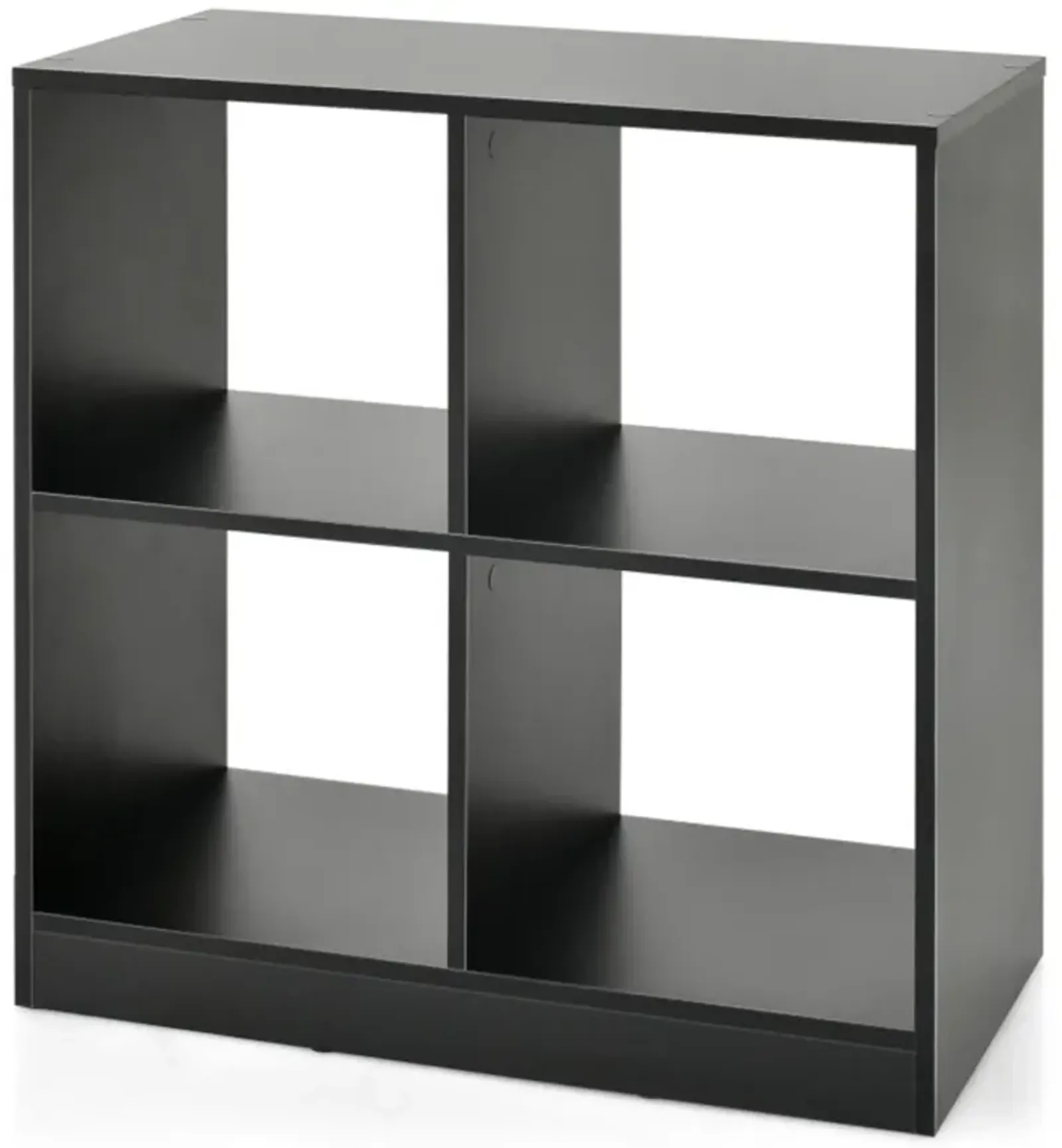 Hivvago 4-Cube Kids Bookcase with Open Shelves