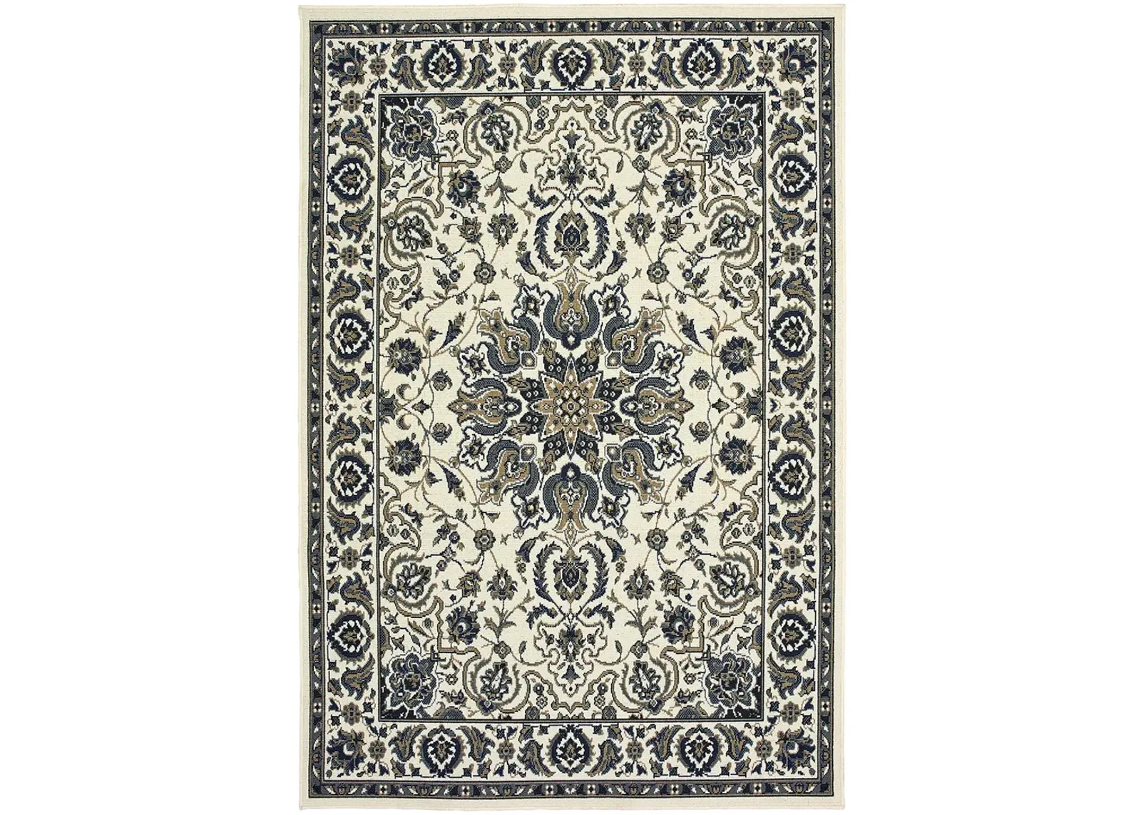 Marina 3'7" x 5'6" Ivory Rug