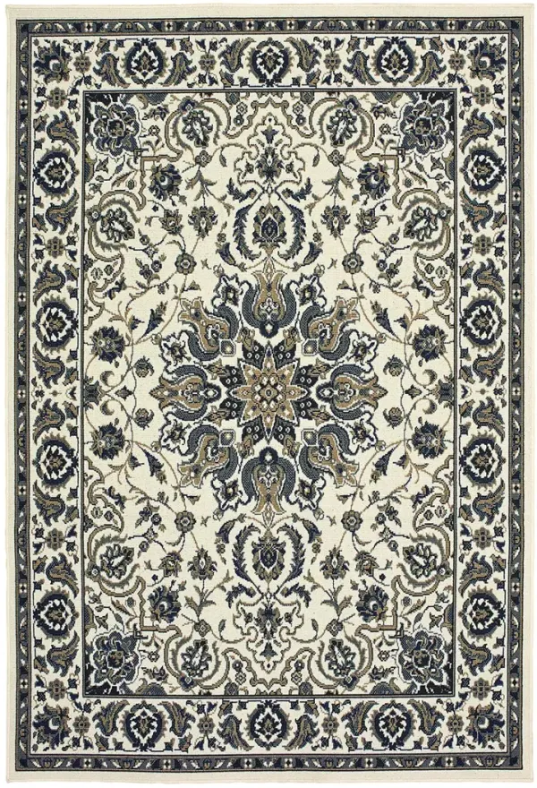 Marina 3'7" x 5'6" Ivory Rug