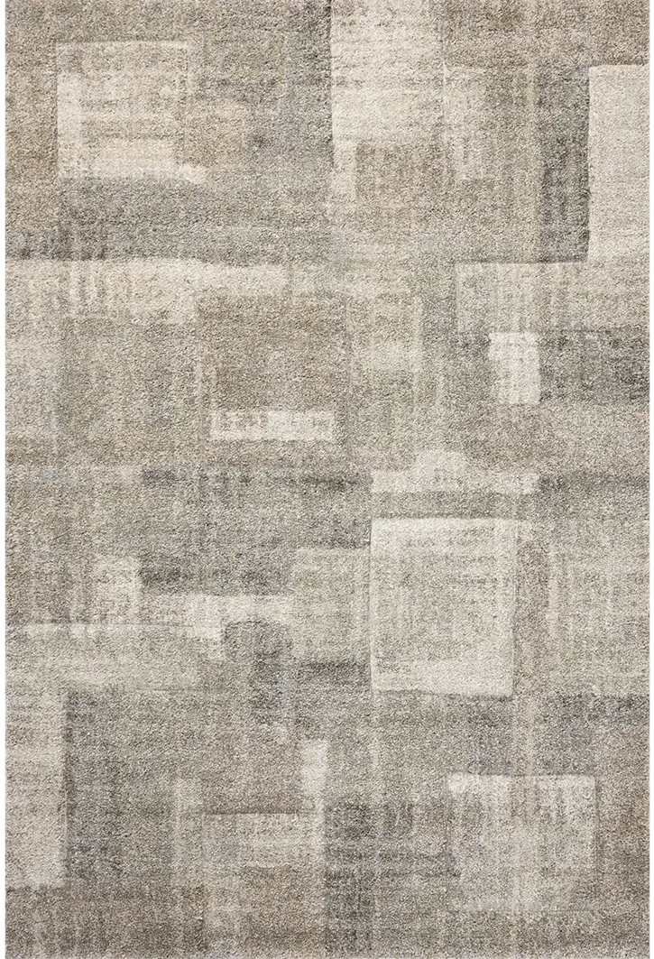 Silas SLA-06 Natural / Pebble 2''7" x 4' Rug by