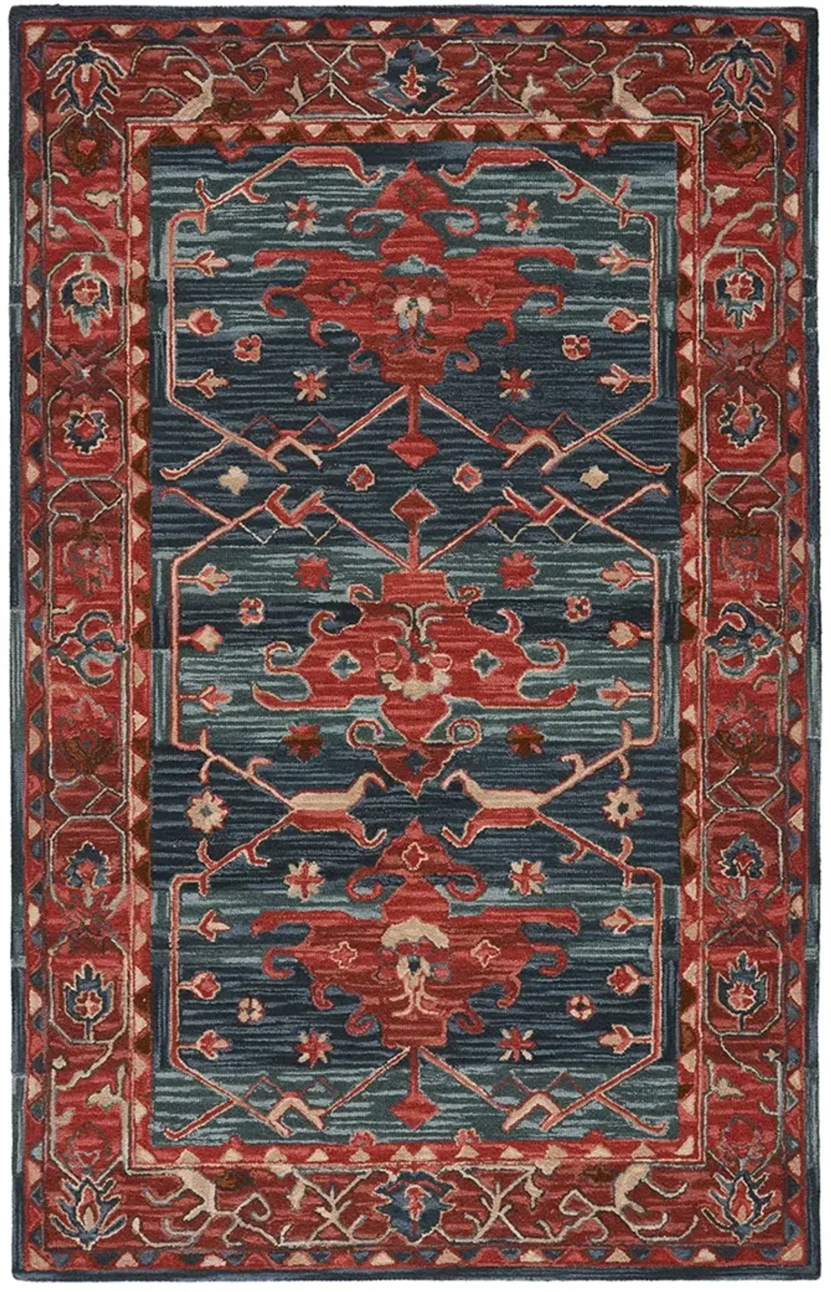 Cardamom Cinnabar Red 9' x 12' Rug