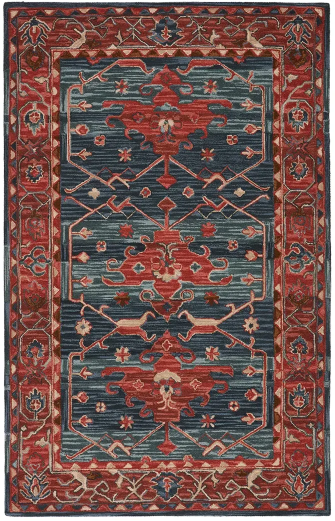 Cardamom Cinnabar Red 9' x 12' Rug