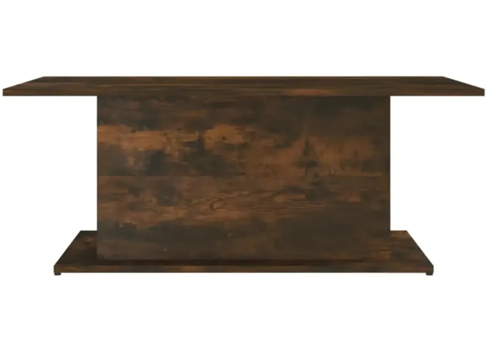 vidaXL Coffee Table Smoked Oak 40.2"x21.9"x15.7" Chipboard