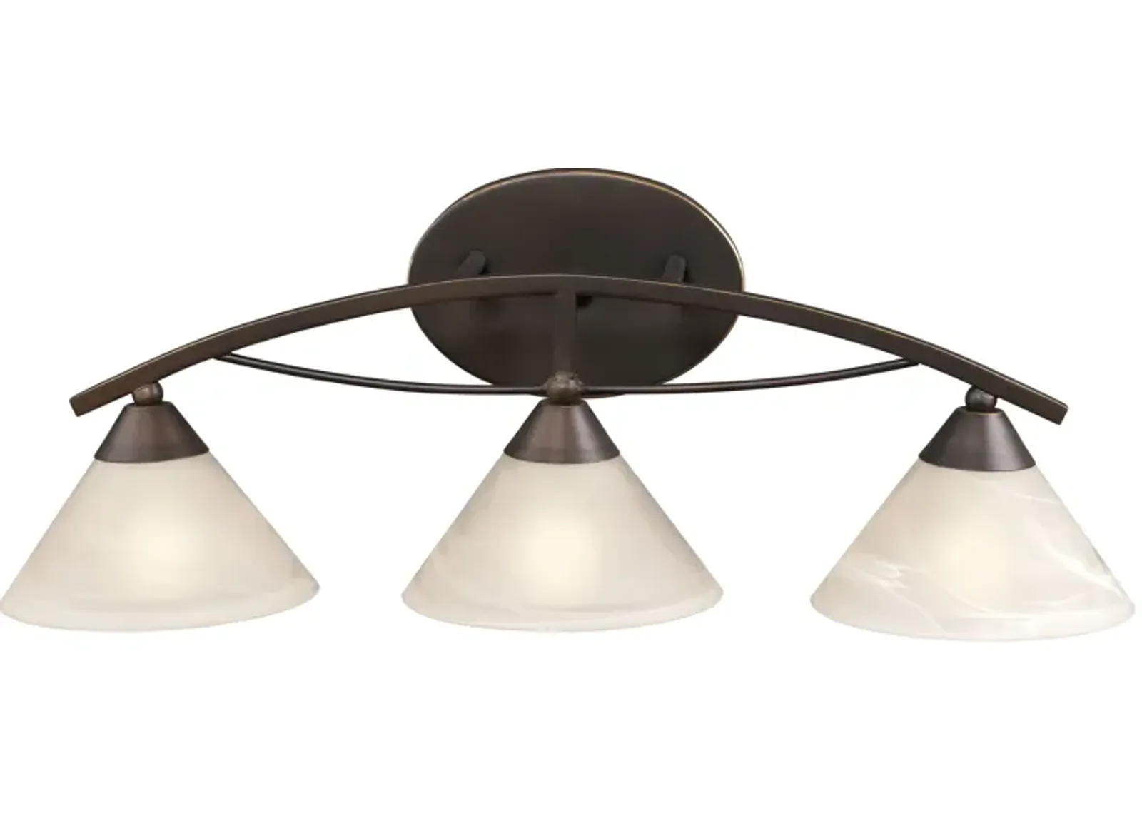 Elysburg 25'' Wide 3-Light Bronze Vanity Light