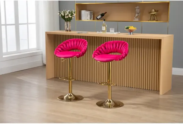 Swivel Bar Stools Set Of 2 Adjustable Counter Height Chairs With Footrest For Kitchen, Dining