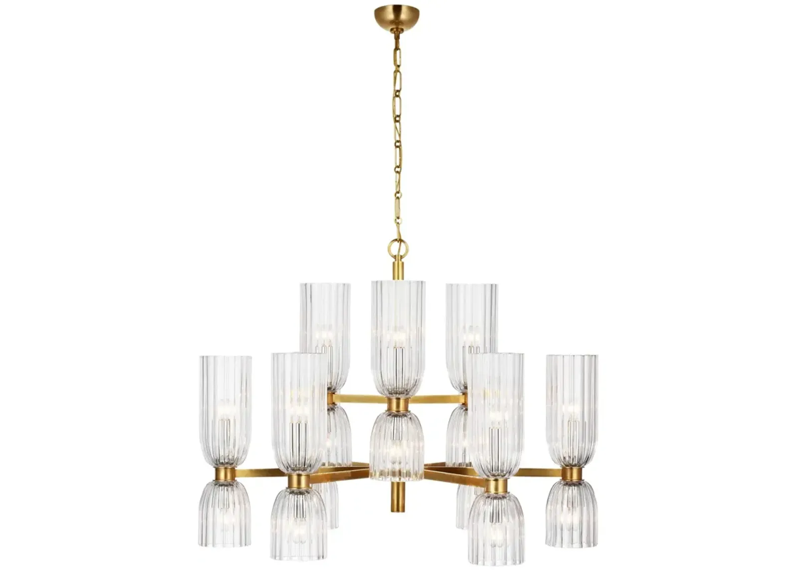 Asalea Med 2-Tier Chandelier