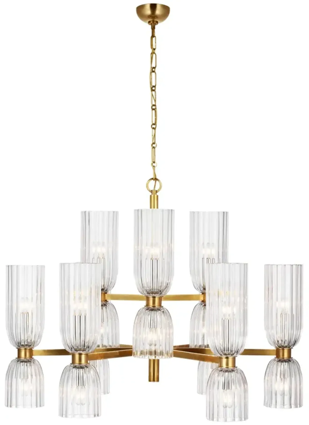 Asalea Med 2-Tier Chandelier