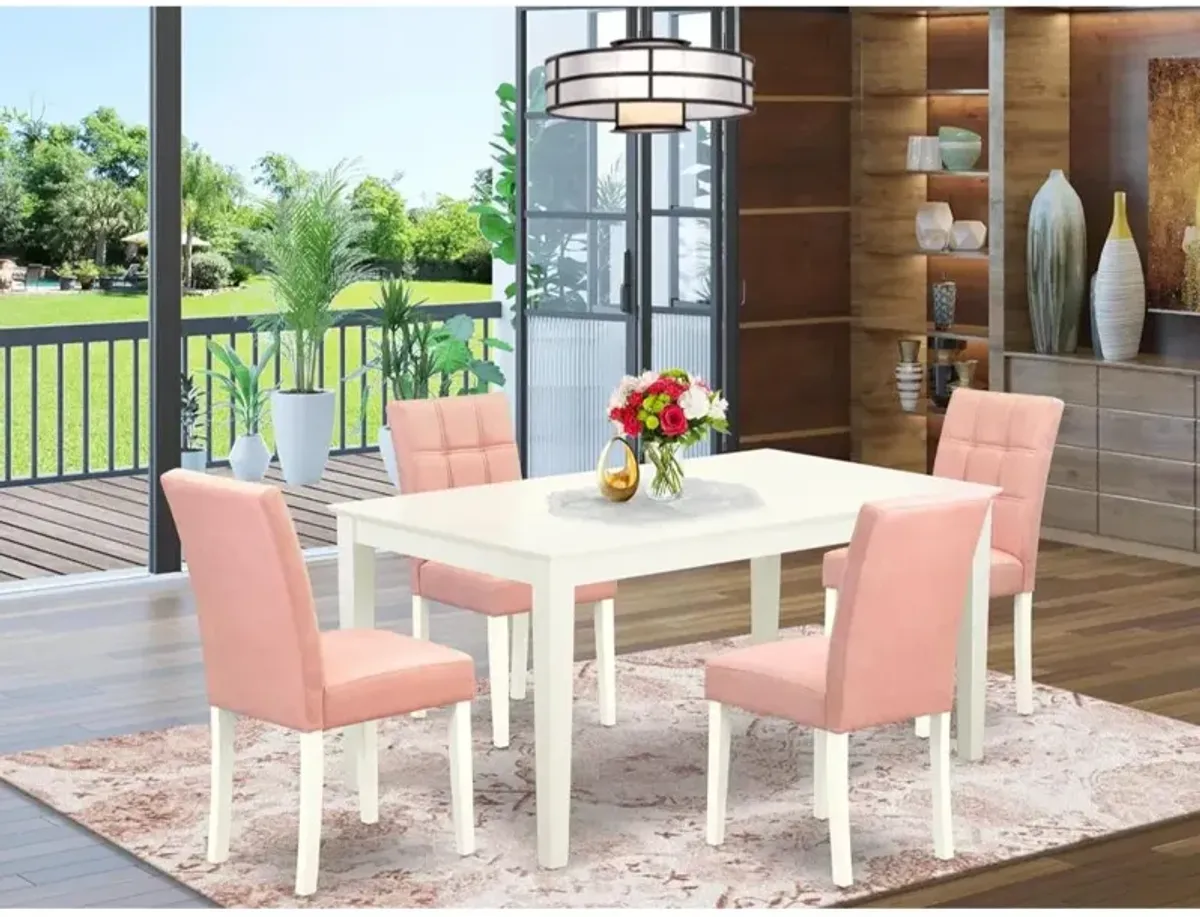 5 Piece Dining Table Set consists A Kitchen Table