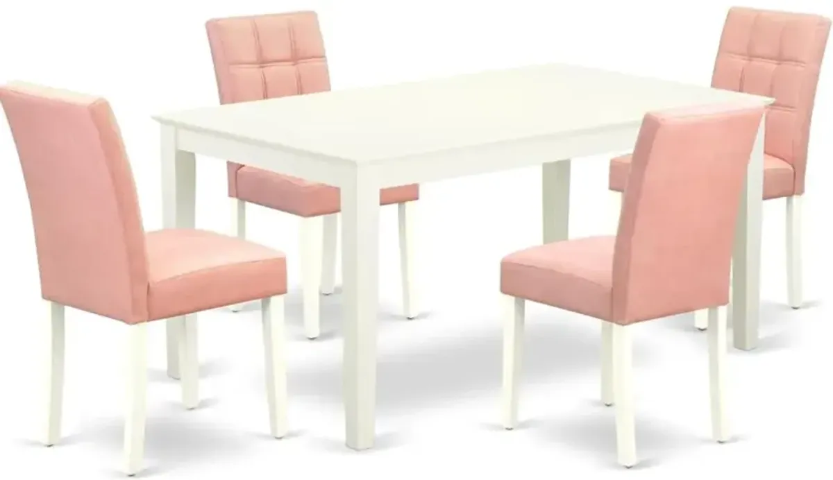 5 Piece Dining Table Set consists A Kitchen Table