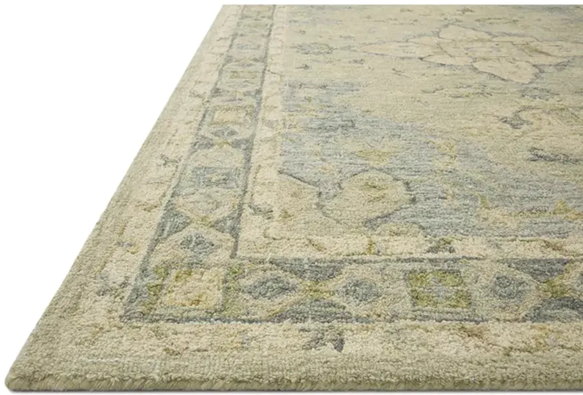 Julian JI07 Seafoam Green/Spa 2'6" x 7'6" Rug