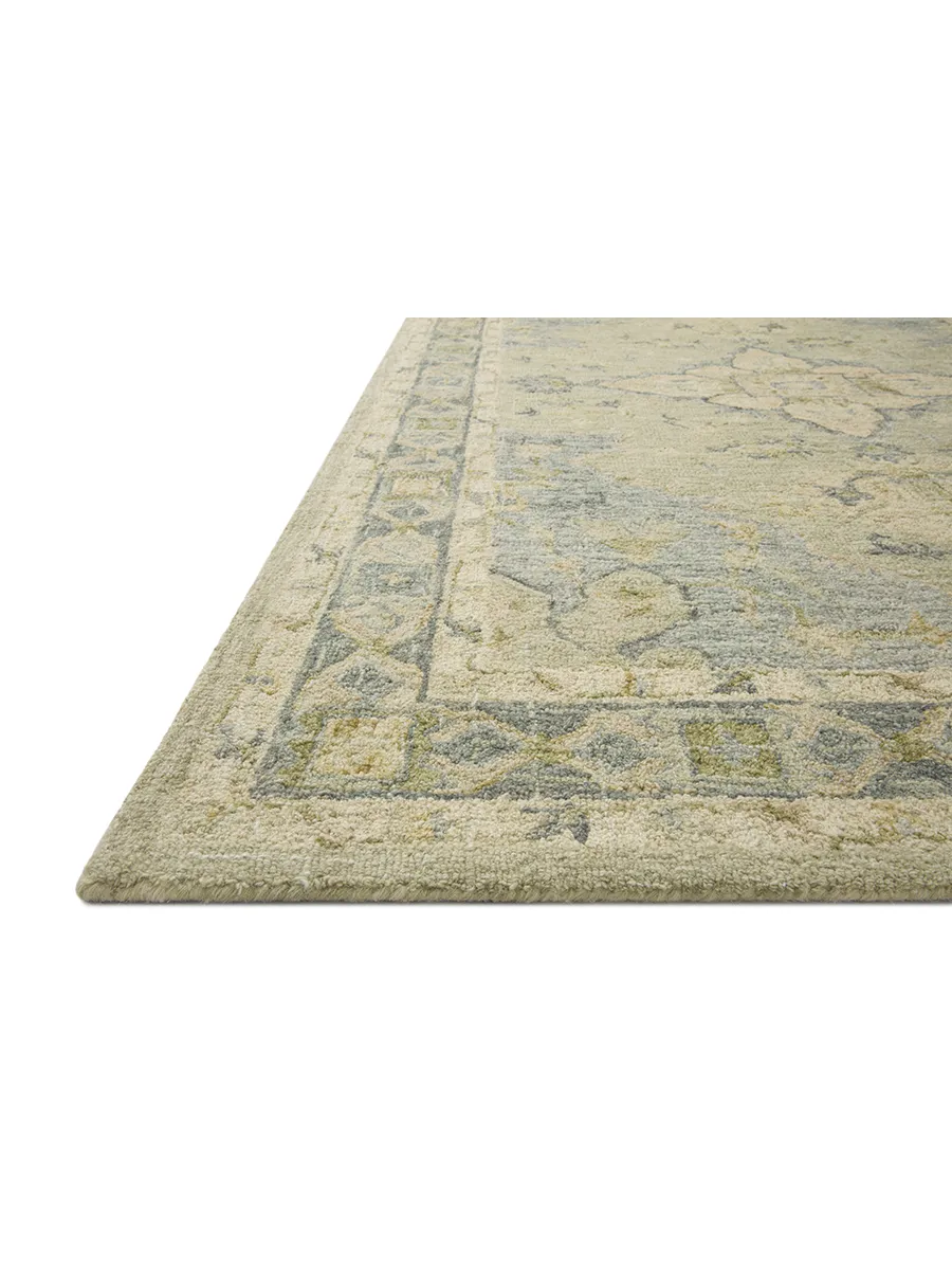 Julian JI07 Seafoam Green/Spa 2'6" x 7'6" Rug