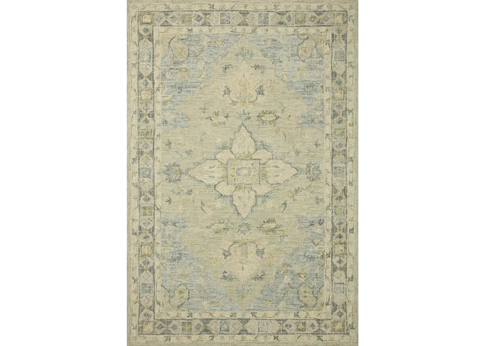 Julian JI07 Seafoam Green/Spa 2'6" x 7'6" Rug