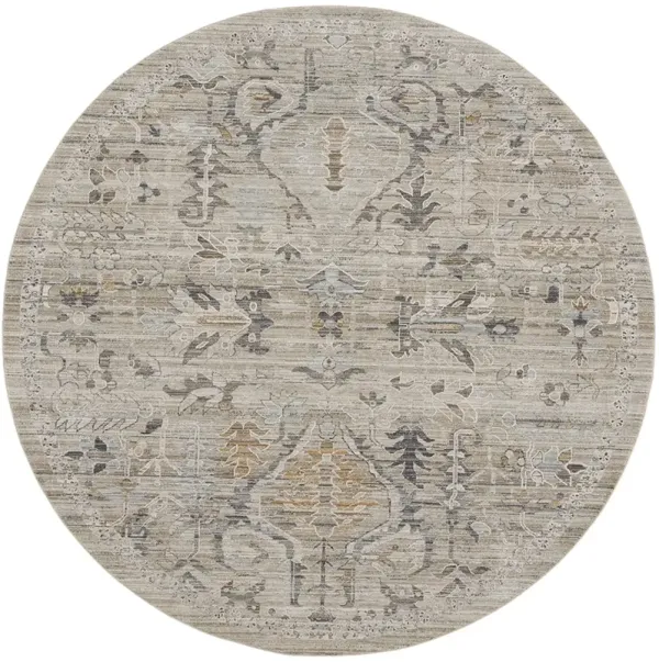 Lynx LNX02 Ivory/Taupe 5'3" x 7'10" Rug