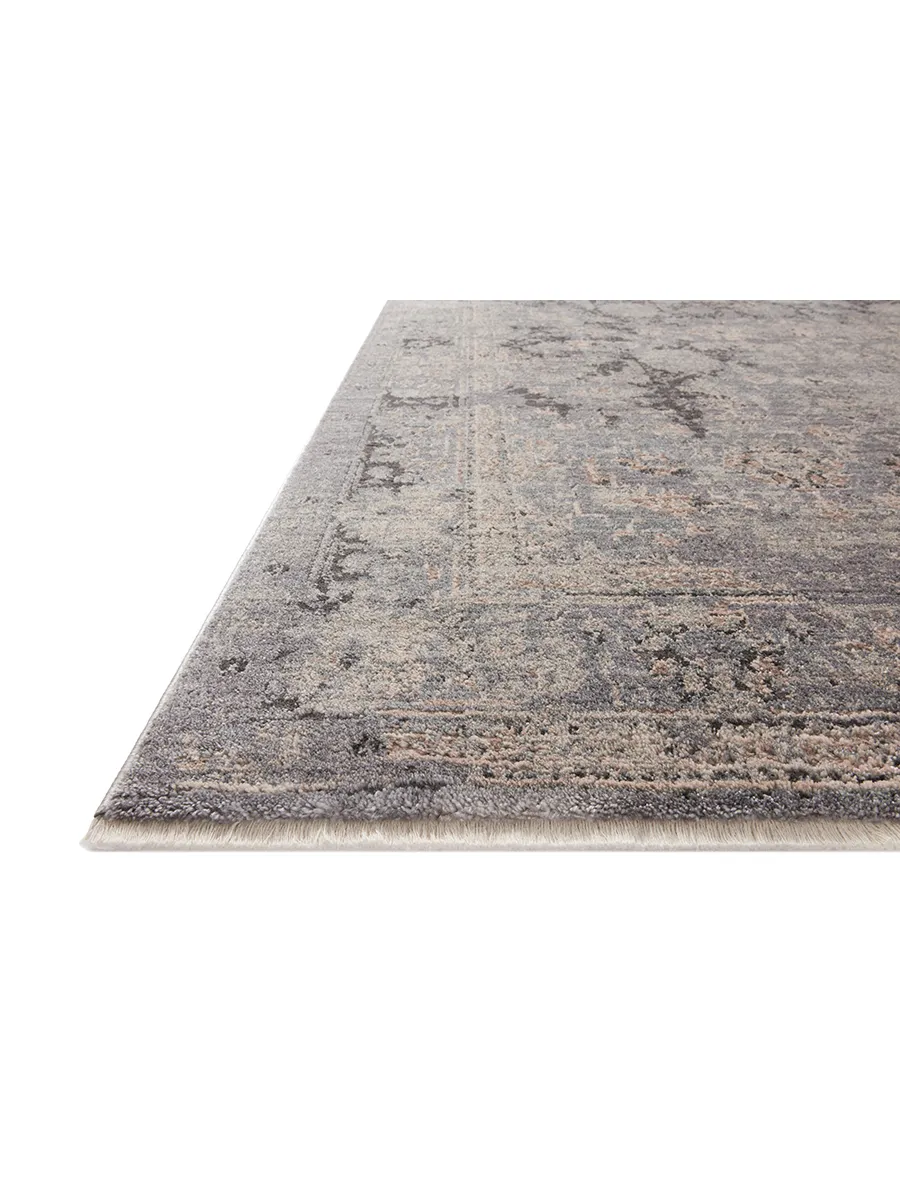 Sonnet SNN05 Charcoal/Slate 5' x 7'10" Rug