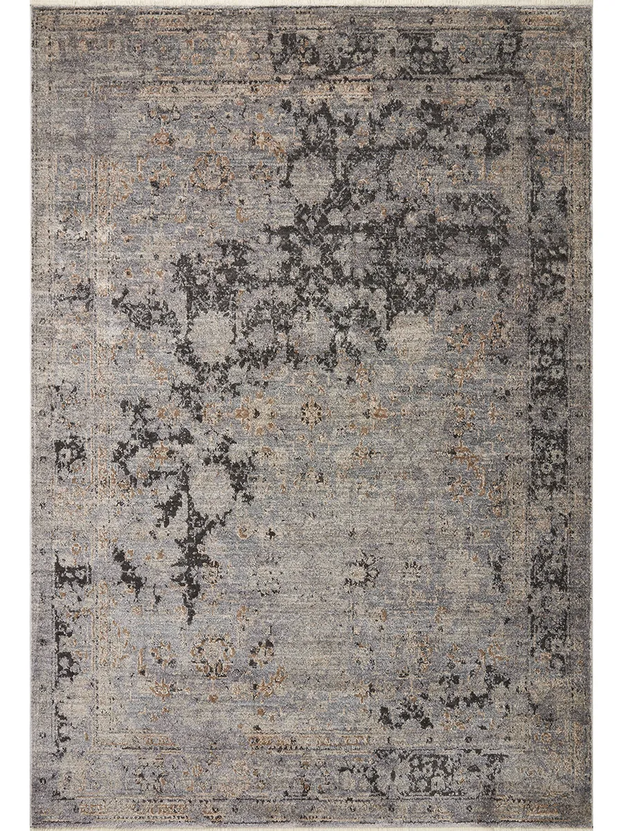 Sonnet SNN05 Charcoal/Slate 5' x 7'10" Rug