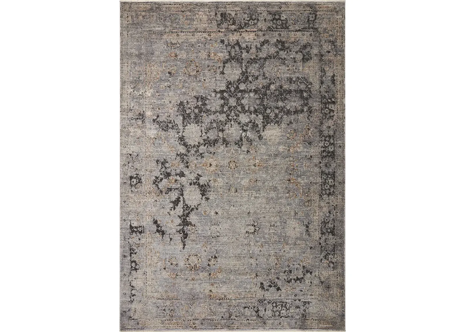 Sonnet SNN05 Charcoal/Slate 5' x 7'10" Rug