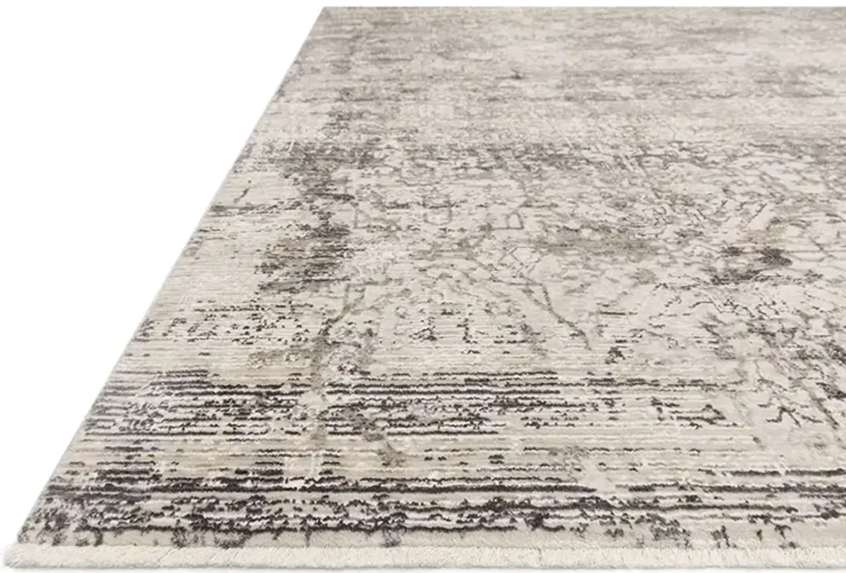 Homage HOM01 Graphite/Beige 7'10" x 10' Rug