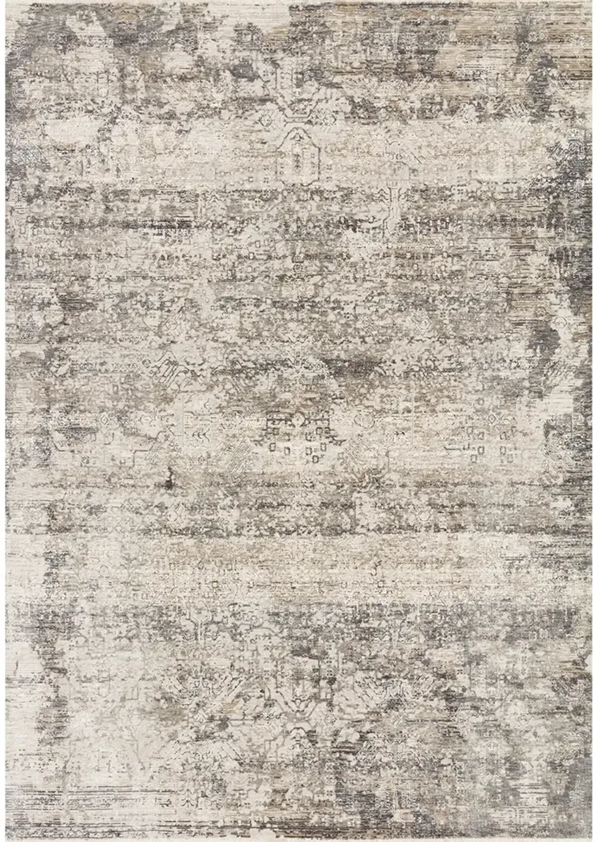 Homage HOM01 Graphite/Beige 7'10" x 10' Rug