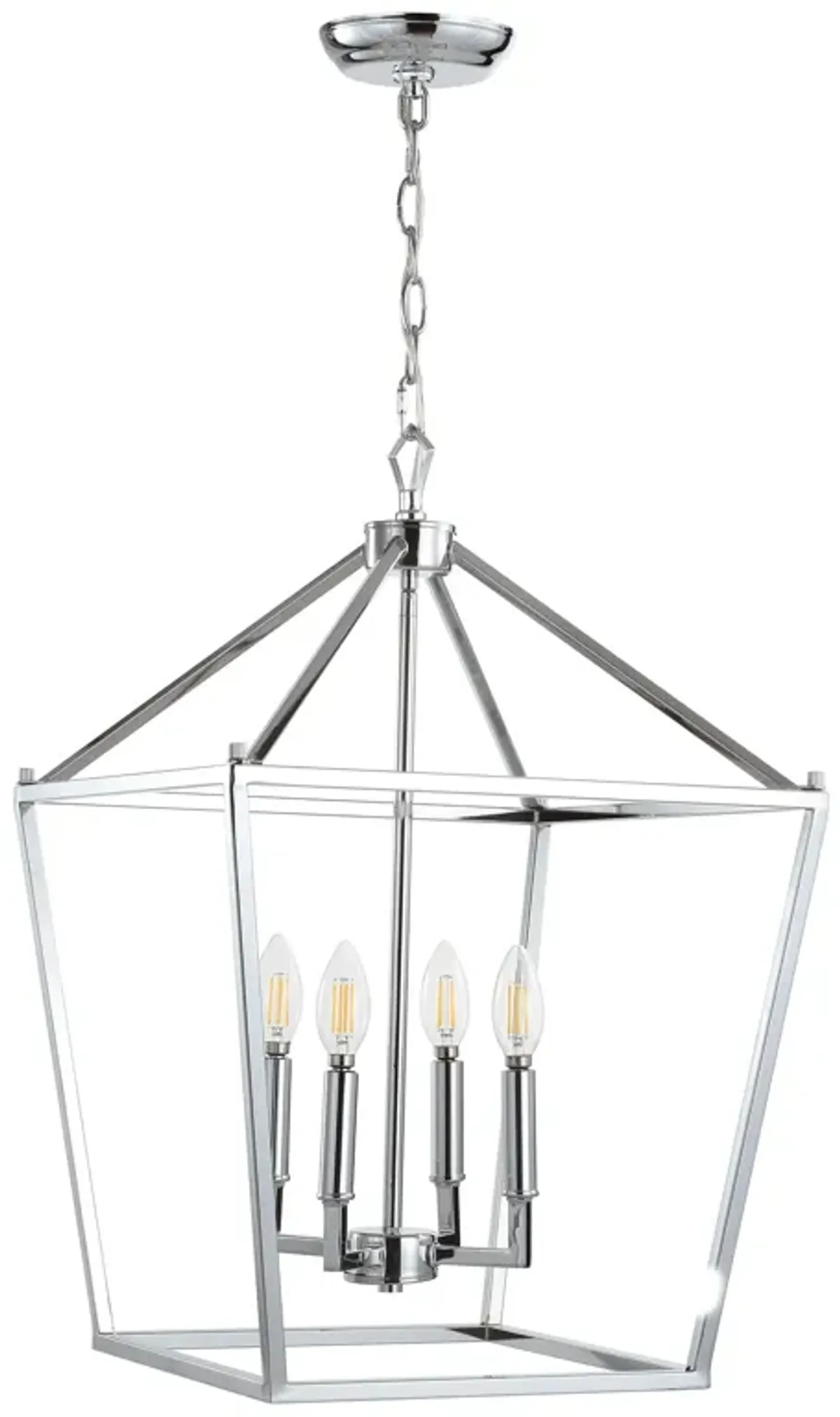 PagodaBulb Lantern Metal LED Pendant