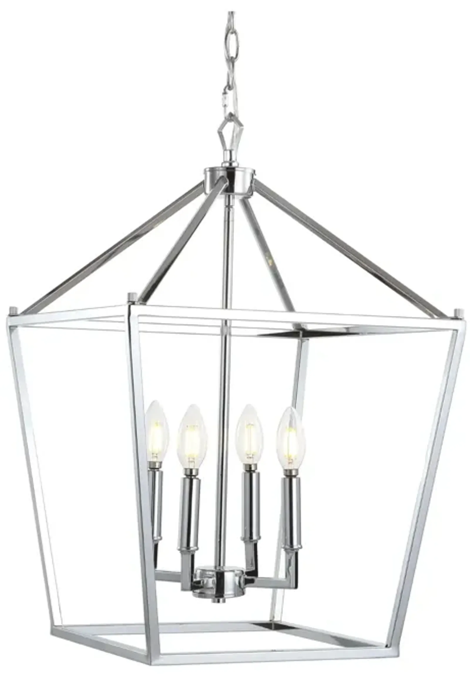 PagodaBulb Lantern Metal LED Pendant