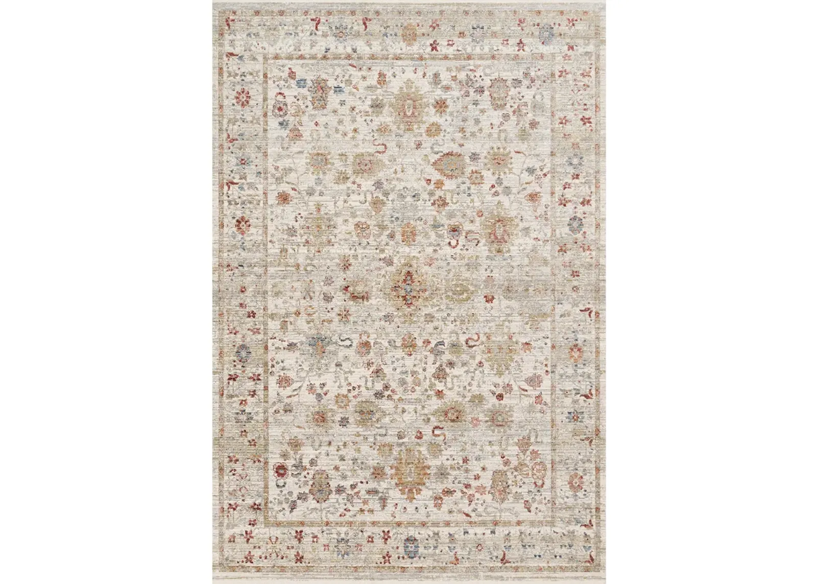 Claire CLE05 Ivory/Multi 7'10" x 10'2" Rug