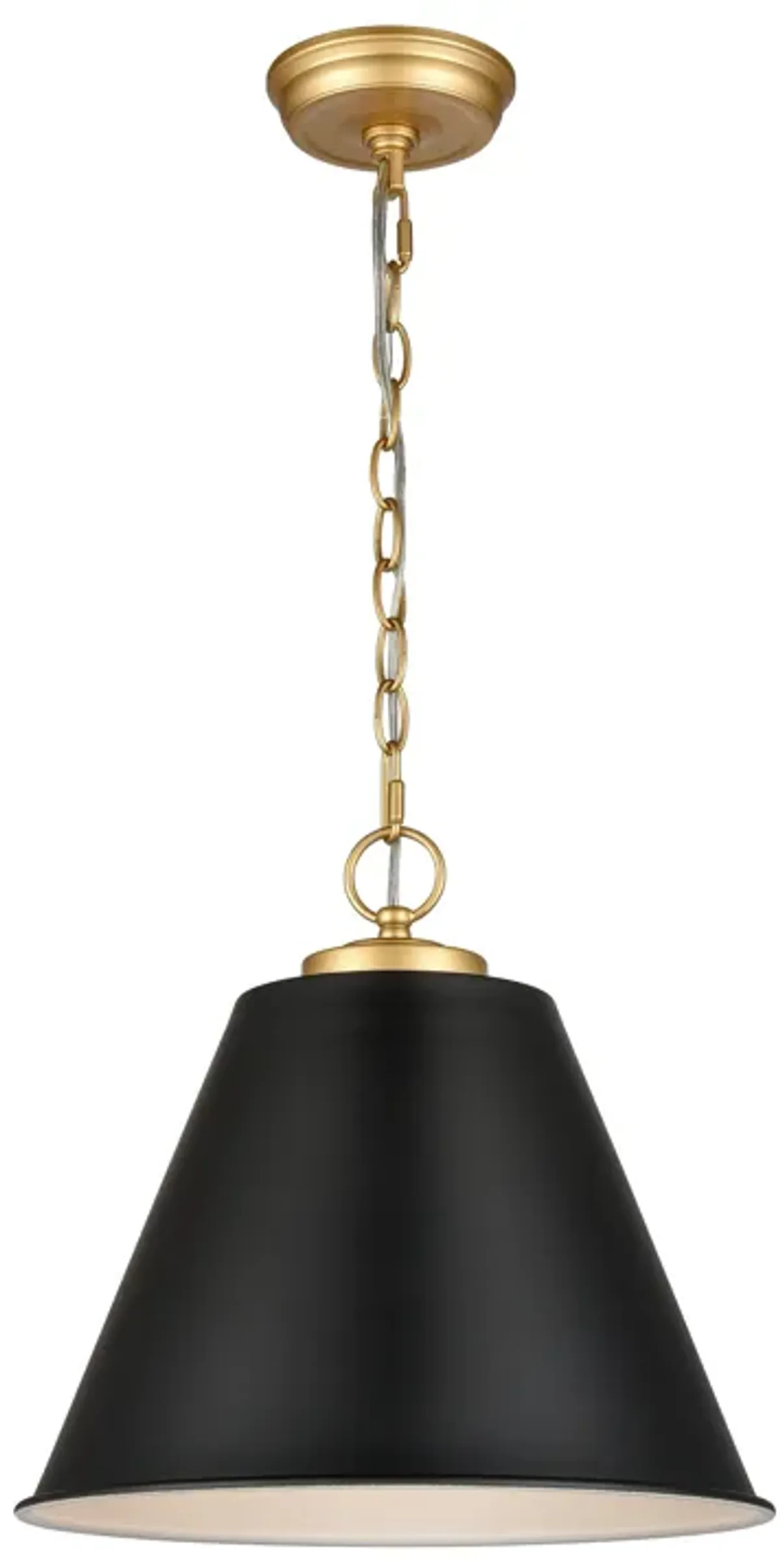 Vellus 14" wide Black Pendant