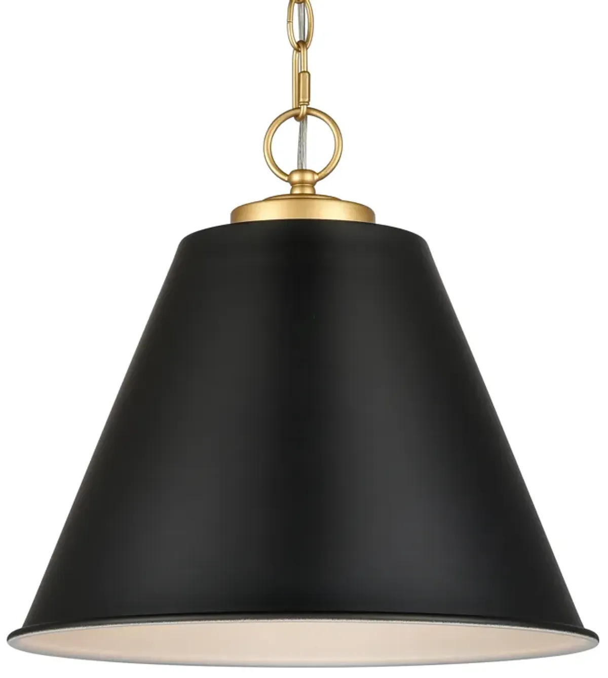 Vellus 14" wide Black Pendant