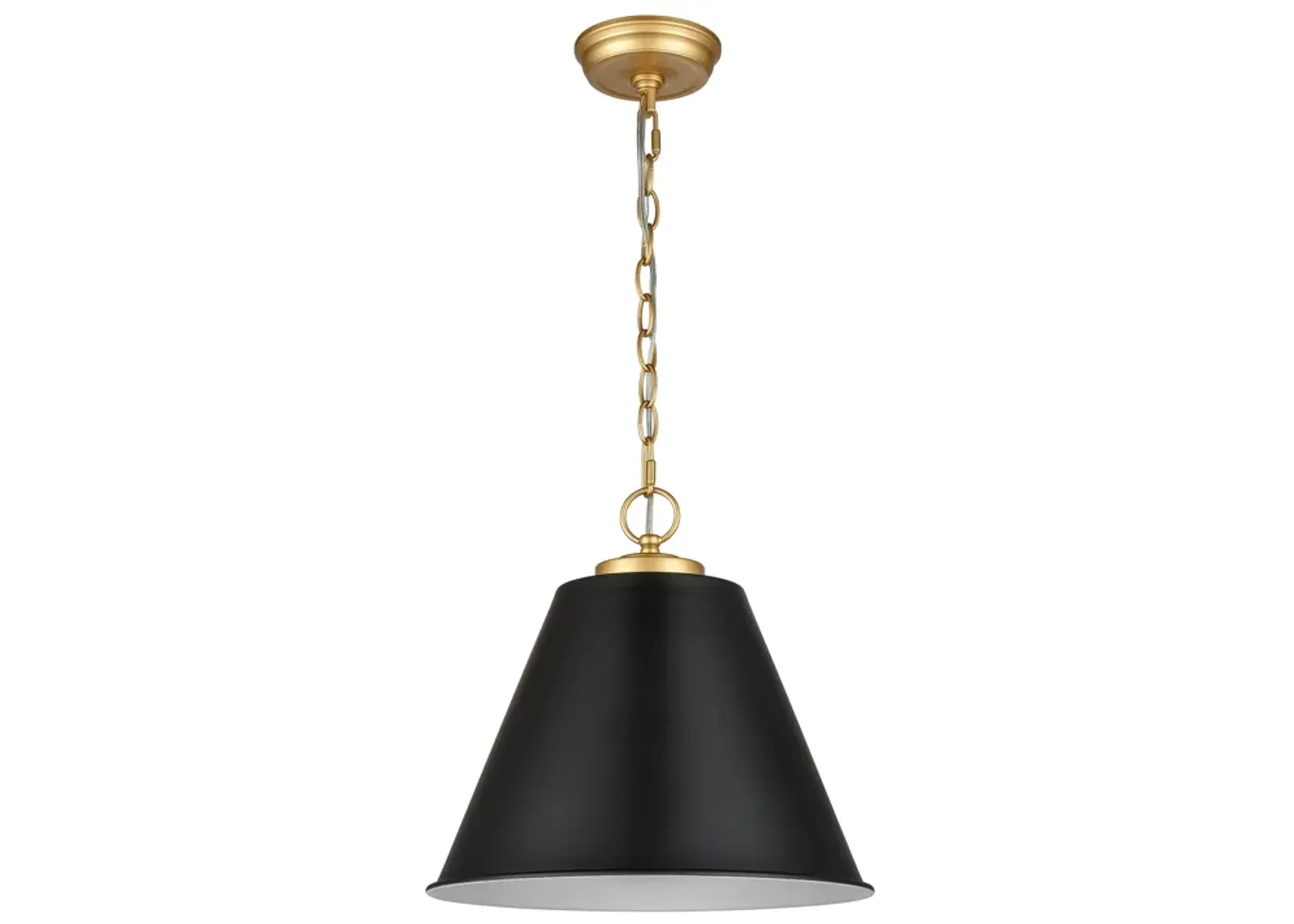 Vellus 14" wide Black Pendant