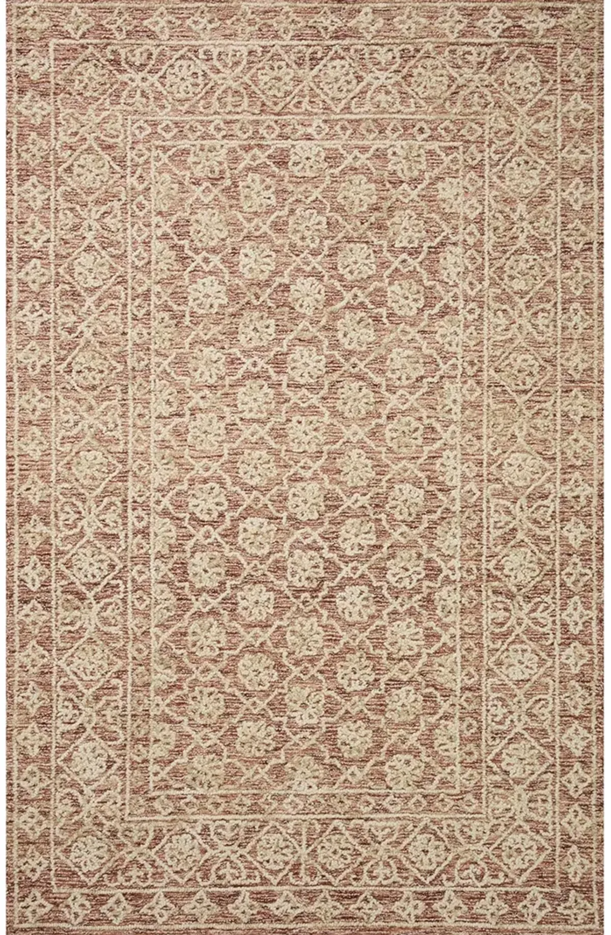 Cecelia Rust/Natural 9'3" x 13' Rug