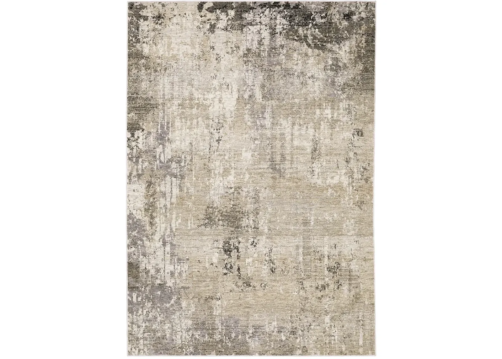 Nebulous 6'7" x 9'6" Beige Rug