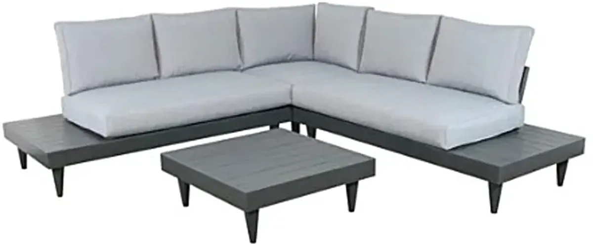 Living Source International  4 - Person Outdoor Seating Group with Cushions