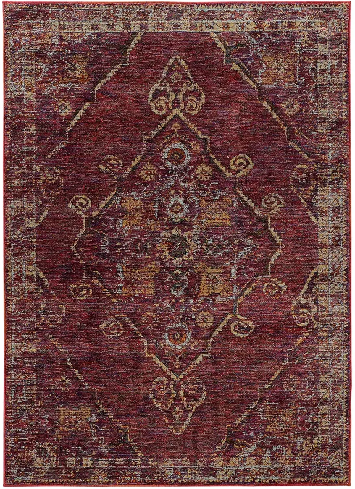 Andorra 10' x 13'2" Red Rug