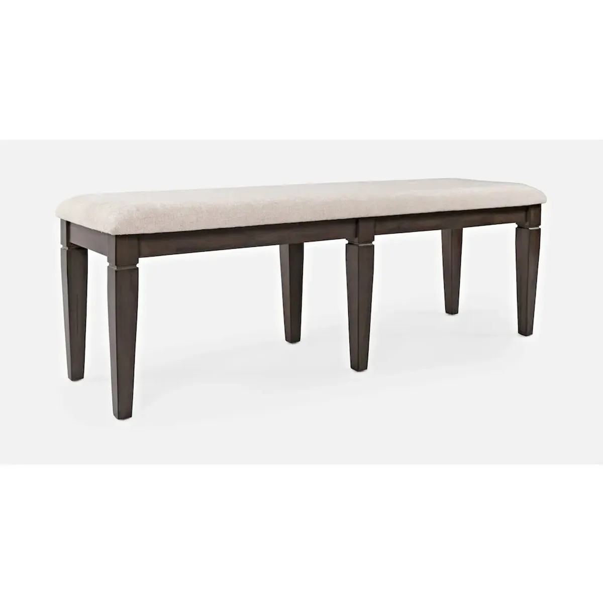 Jofran Lincoln Square Contemporary Upholstered 58 Dining Bench