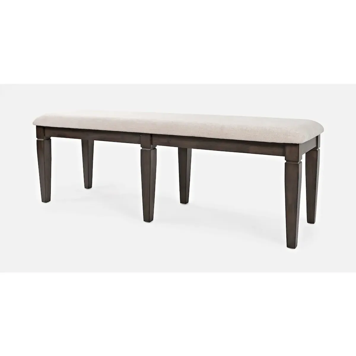 Jofran Lincoln Square Contemporary Upholstered 58 Dining Bench