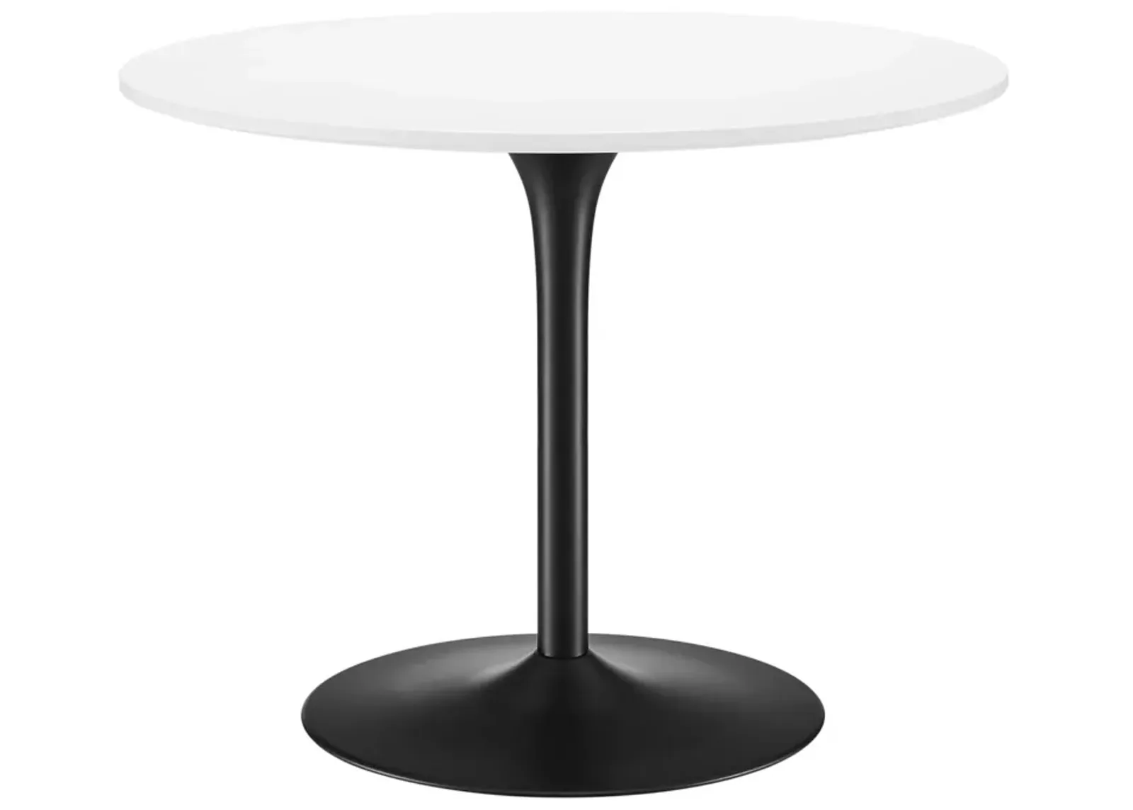 Modway - Pursuit 40" Dining Table White Black